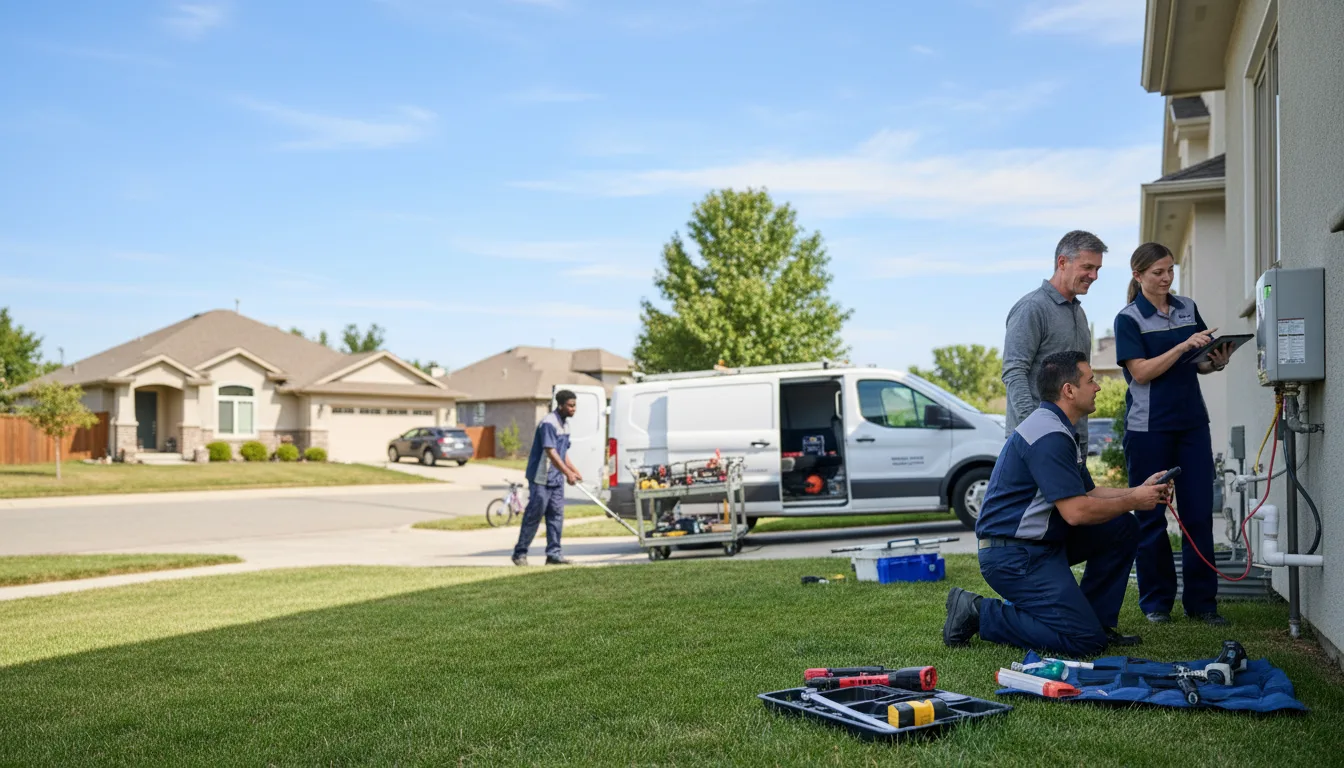 Tankless water heater service in Williams, CA